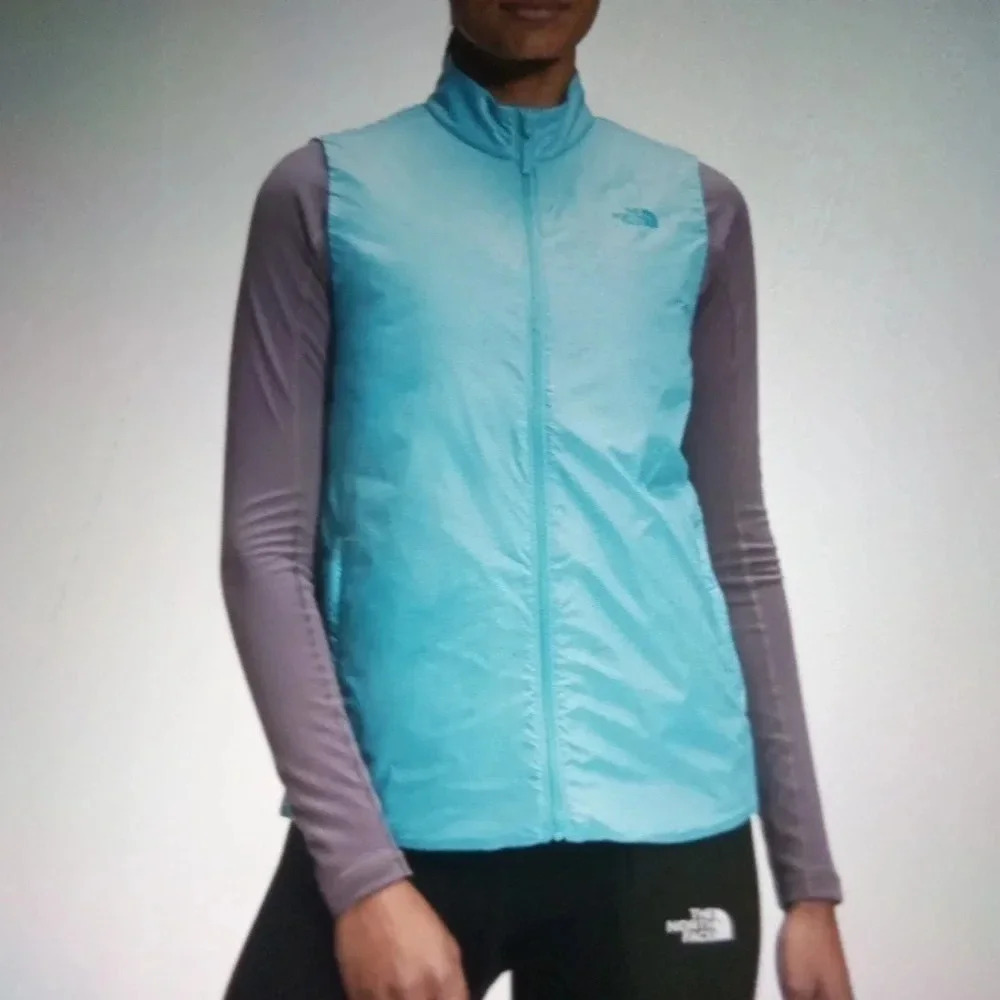 The North Face parmasssas vest Maui blue Gorpcore Outdoor women's size Medium